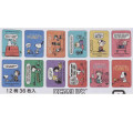 Japan Peanuts Flake Stickers with Tin - Snoopy - 3