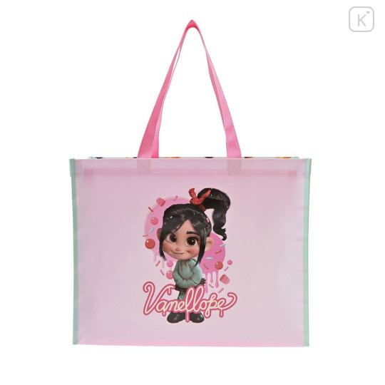 Japan Disney Store Laminated Woven PP Eco Shopping Bag - Vanellope : Sugar Rush - 1