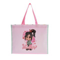 Japan Disney Store Laminated Woven PP Eco Shopping Bag - Vanellope : Sugar Rush - 1