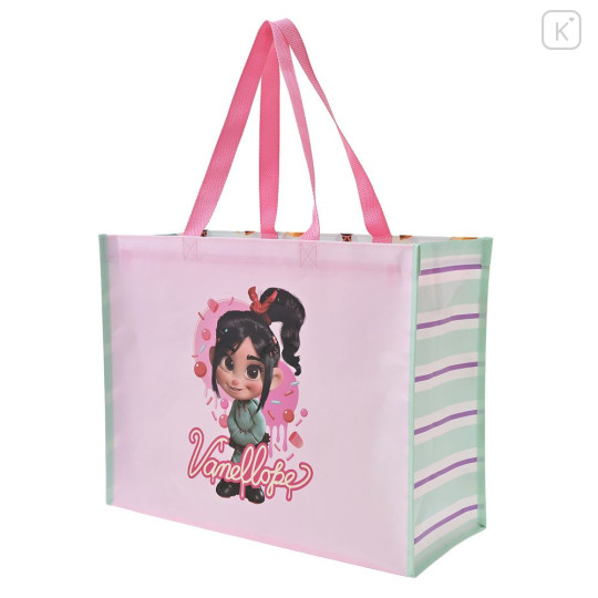 Japan Disney Store Laminated Woven PP Eco Shopping Bag - Vanellope : Sugar Rush - 2
