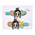 Japan Disney Store Rubber Hair Clip Set - Vanellope : Sugar Rush Maegami Hair Zakka - 1