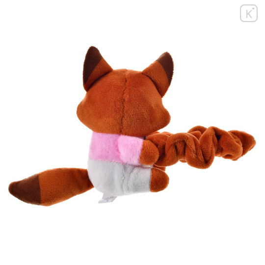 Japan Disney Store Fluffy Scrunchie - Zootopia : Nick Huggable Plush Toy - 2