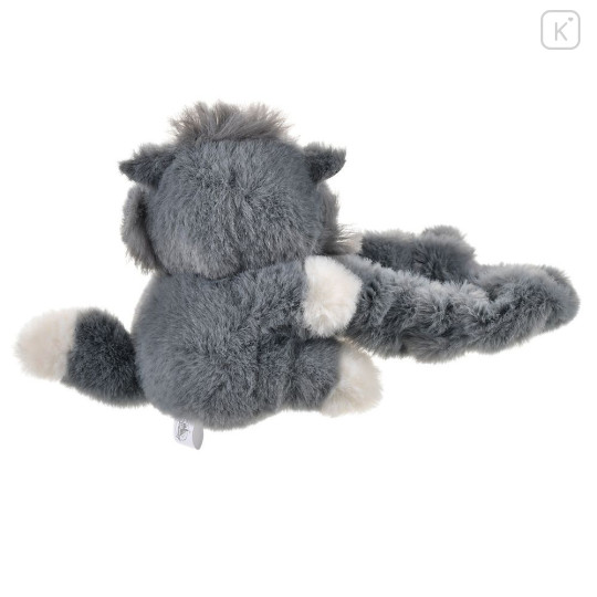 Japan Disney Store Fluffy Scrunchie - Cinderella : Cat Lucifer Huggable Plush Toy - 2