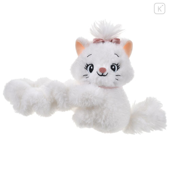 Japan Disney Store Fluffy Scrunchie - Marie : Huggable Plush Toy - 1