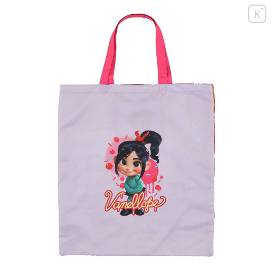 Japan Disney Store Eco Shopping Bag With Pocket - Vanellope : Sugar Rush - 2