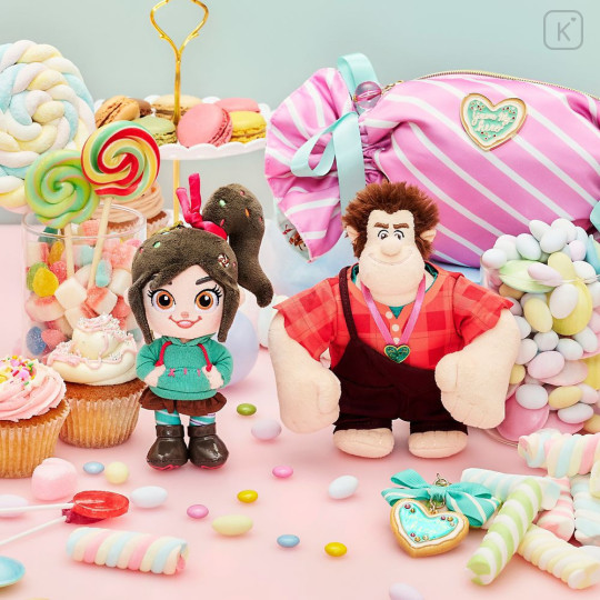 Japan Disney Store Plush Keychain - Vanellope : Sugar Rush - 2