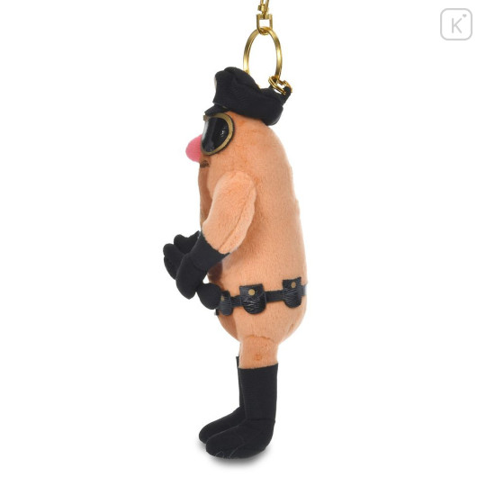 Japan Disney Store Plush Keychain - Wreck-It Ralph : Winchell Security Guard Candy Kingdom Sugar Rush - 3