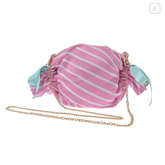 Japan Disney Store Plush Pochette Crossbody Shoulder Bag - Wreck-It Ralph : Sugar Rush Candy Kindom - 4