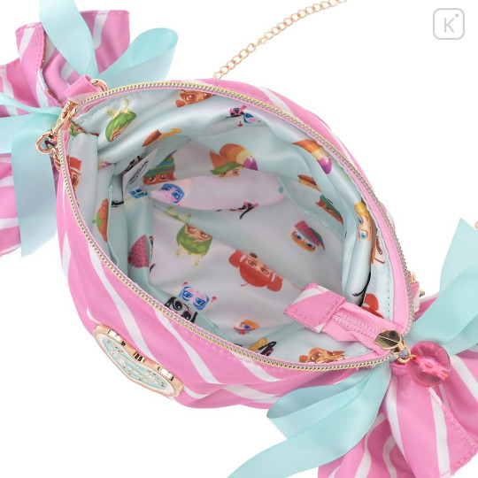 Japan Disney Store Plush Pochette Crossbody Shoulder Bag - Wreck-It Ralph : Sugar Rush Candy Kindom - 7