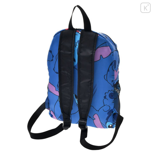 Japan Disney Store Foldable Backpack - Stitch : All Over Pattern - 4