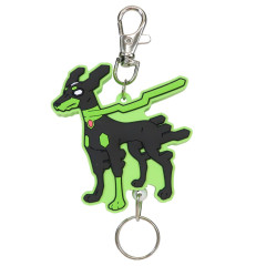 Japan Pokemon Rubber Reel Keychain - Zygarde