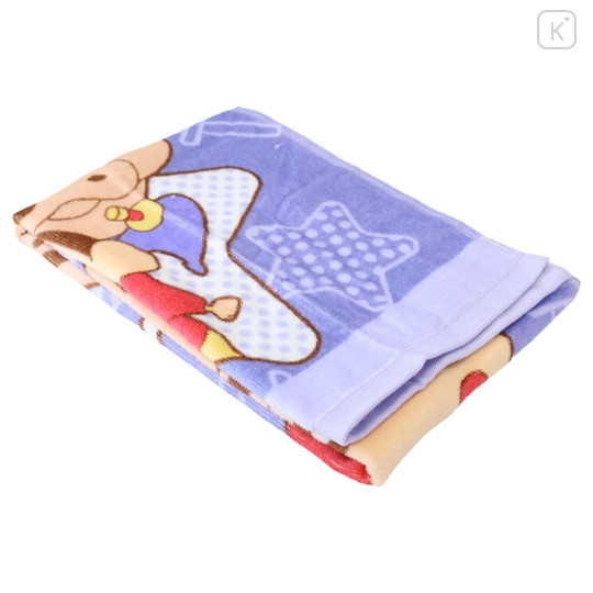 Japan Crayon Shin-chan Face Towel - Shinnosuke Nohara : Pig Fun Purple - 3