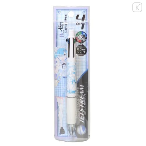 Japan Re:Zero - Starting Life in Another World Jetstream 4&1 Multi Ballpoint Pen + Mechanical Pencil - Rem Hisago White - 1