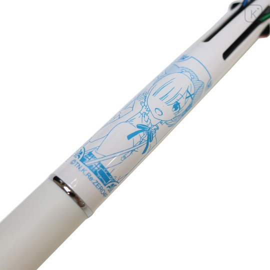 Japan Re:Zero - Starting Life in Another World Jetstream 4&1 Multi Ballpoint Pen + Mechanical Pencil - Rem Hisago White - 2