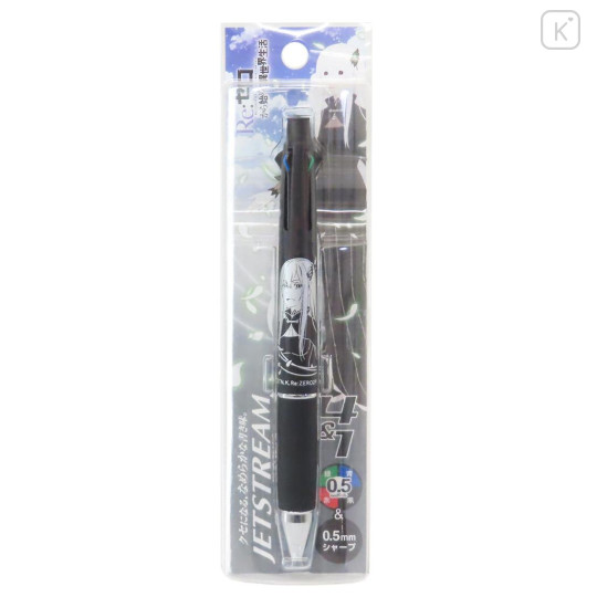 Japan Re:Zero - Starting Life in Another World Jetstream 4&1 Multi Ballpoint Pen + Mechanical Pencil - Echidna Black - 1