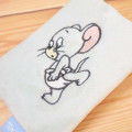 Japan Tom and Jerry Fluffy Pass Case Card Holder & Coil Spring - Tuffy Face - 3