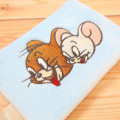 Japan Tom and Jerry Fluffy Pass Case Card Holder & Coil Spring - Tuffy & Jerry : Blue Face - 3