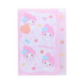Japan Sanrio 5 Pockets A4 Clear File - My Melody : Marshmallow Pop - 1