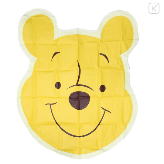 Japan Disney Picnic Blanket Leisure Sheet - Pooh : Face - 1