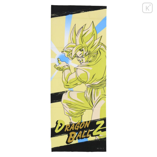 Japan Dragon Ball Tenugui Towel - Z Wild Super Saiyan Goku - 1