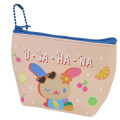 Japan Sanrio Triangular Mini Pouch - Usahana : Wink Tan Sunburned - 1