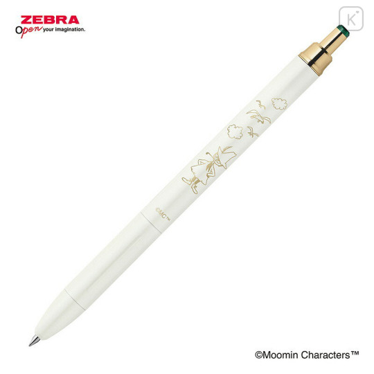 Japan Moomin Sarasa Grand Gel Pen - Snufkin : Green Black - 1