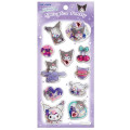 Japan Sanrio Spangles Party Sticker - Kuromi - 1