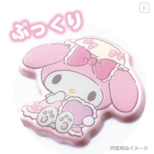 Japan Sanrio Pearl Marshmallow Sticker - Hello Kitty : Tight Ribbon - 3