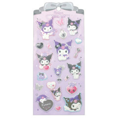 Japan Sanrio Pearl Marshmallow Sticker - Kuromi : Sweet Metal
