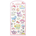 Japan Sanrio Pearl Marshmallow Sticker - Pajama Party - 1