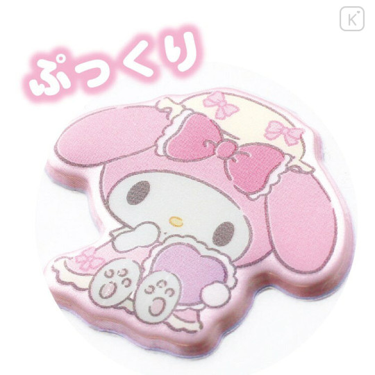 Japan Sanrio Pearl Marshmallow Sticker - Pajama Party - 3