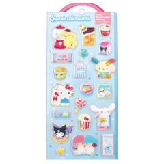 Japan Sanrio Pearl Marshmallow Sticker - Snack