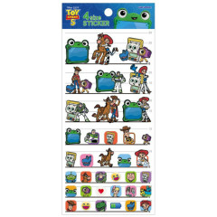 Japan Disney 4 Size Sticker - Toy Story 5 : Colorful Icons