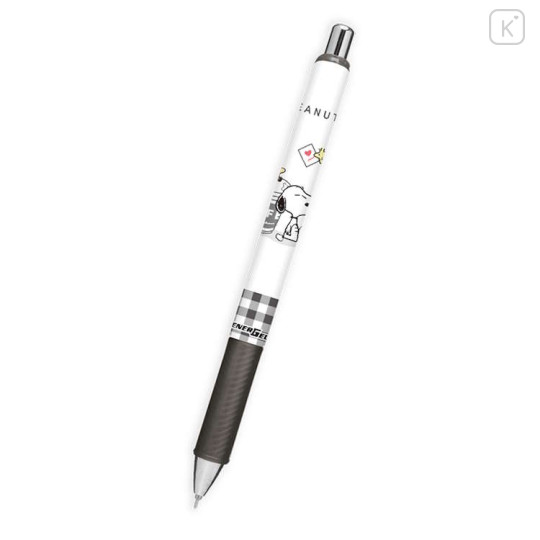 Japan Peanuts EnerGel Gel Pen - Snoopy : Coffee - 1