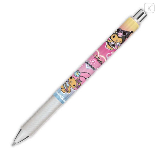 Japan Sanrio EnerGize Mechanical Pencil - Kuromi & My Melody : Sunburn - 1