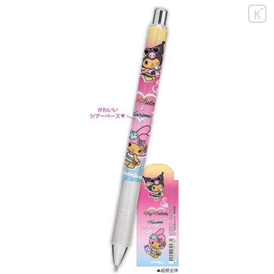 Japan Sanrio EnerGize Mechanical Pencil - Kuromi & My Melody : Sunburn - 2