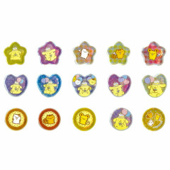 Japan Sanrio Crystal Stickers - Pompompurin : Birthday