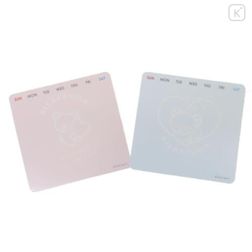 Japan San-X Wooden Perpetual Calendar - Rilakkuma - 4