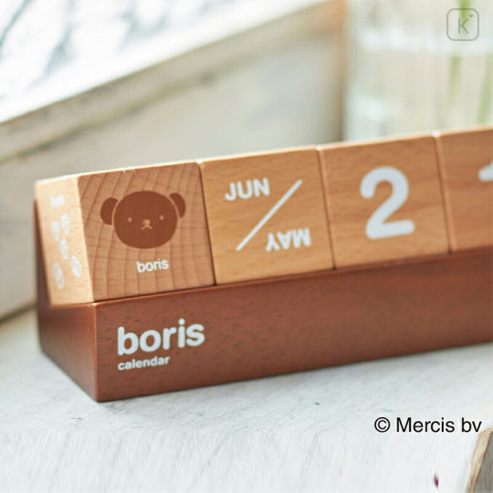 Japan Miffy Wooden Dice Perpetual Calendar - Boris - 2