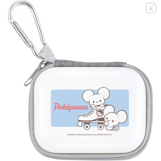 Japan Pokemon Compact Gadget Pouch - Tandemaus : Pokepeace Comic Style - 1