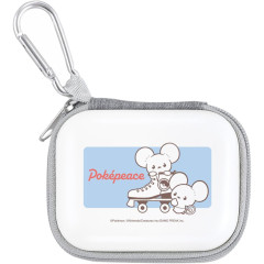 Japan Pokemon Compact Gadget Pouch - Tandemaus : Pokepeace Comic Style