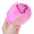 Japan Sanrio Face-Shaped Pouch with Carabiner - My Melody : Heart Eyes Summer Tan Sunburned Swimsuit Gal - 2
