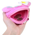 Japan Sanrio Face-Shaped Pouch with Carabiner - My Melody : Heart Eyes Summer Tan Sunburned Swimsuit Gal - 3