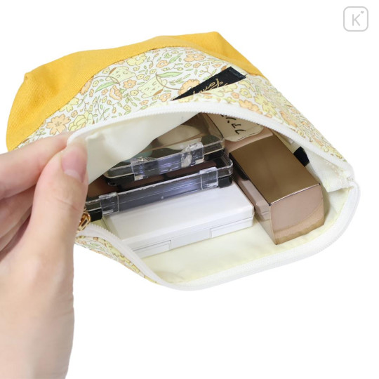 Japan Sanrio Cosmetic Pouch - Pompompurin : Thumbelina Flower - 3