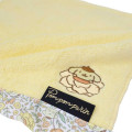 Japan Sanrio Mini Towel Jacquard Handkerchief - Pompompurin : Thumbelina Flower - 2