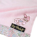 Japan Sanrio Mini Towel Jacquard Handkerchief - My Melody : Thumbelina Flower - 2