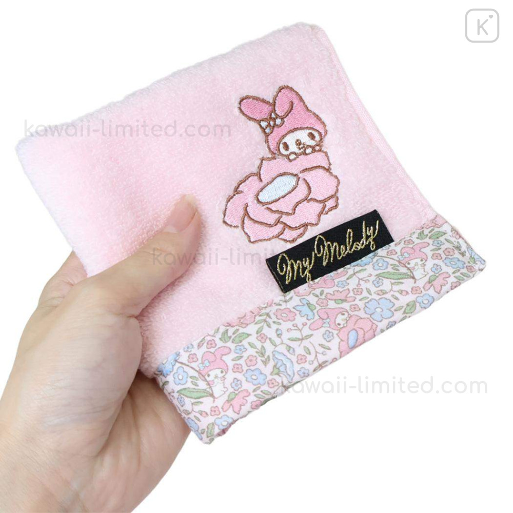 オーダー可能パターン②［milimili・snuggle・jadore・その他］ Japan Sanrio Mini Towel Jacquard Handkerchief - My Melody