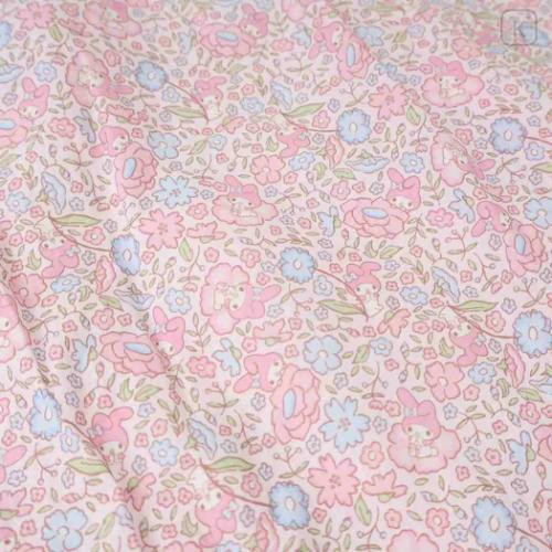 Japan Sanrio Eco Shopping Bag With Pocket - My Melody : Thumbelina Flower - 4