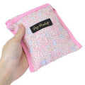 Japan Sanrio Eco Shopping Bag With Pocket - My Melody : Thumbelina Flower - 5