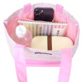 Japan Sanrio Mini Tote Bag - My Melody : Thumbelina Flower - 3